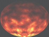Animated magma material